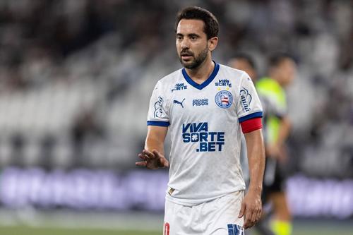 Everton Ribeiro, căpitanul lui Bahia, la ultimul meci jucat pe 1 octombrie, contra lui Botafogo / Foto: Imago