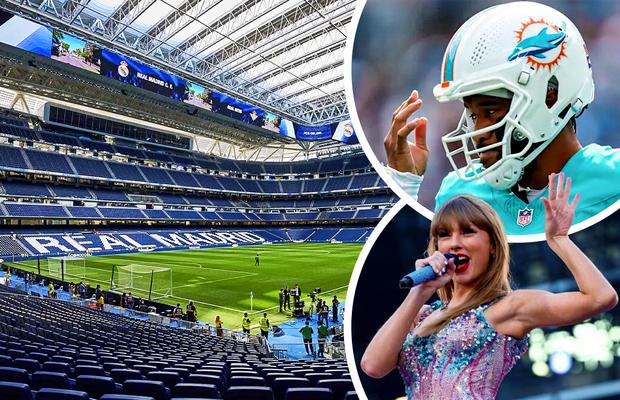 În ce se transformă „Bernabeu” » De la Taylor Swift la NFL și NBA: planul grandios al lui Real Madrid pentru noul brand