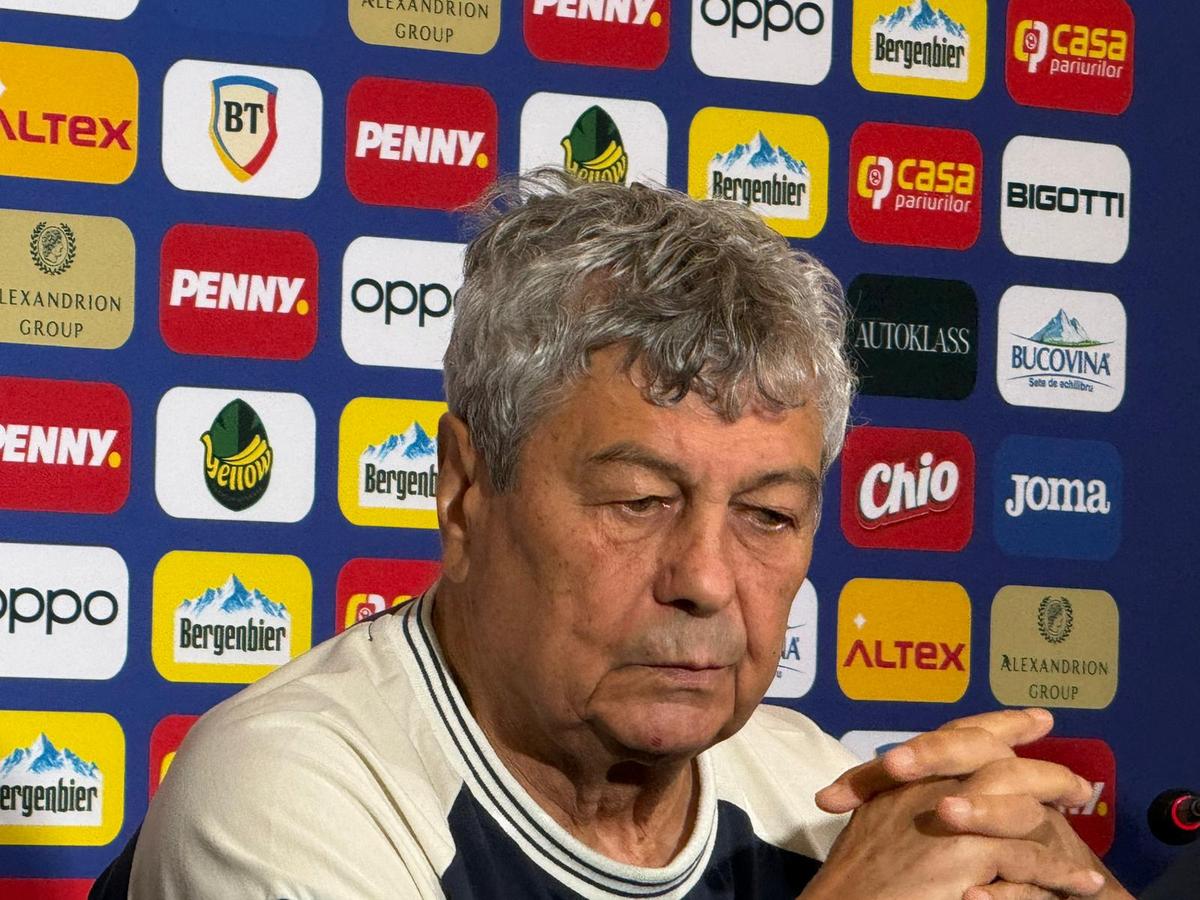 3 momente tensionate cu Mircea Lucescu în conferință » Cât pe ce să cadă, a vrut să încheie prematur, la final provocator: „Știți de ce fac asta?”