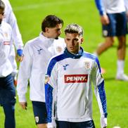 Ianis Hagi la antrenamentul României, înainte de România - Moldova, 8 octombrie, foto: Cristi Preda / GSP