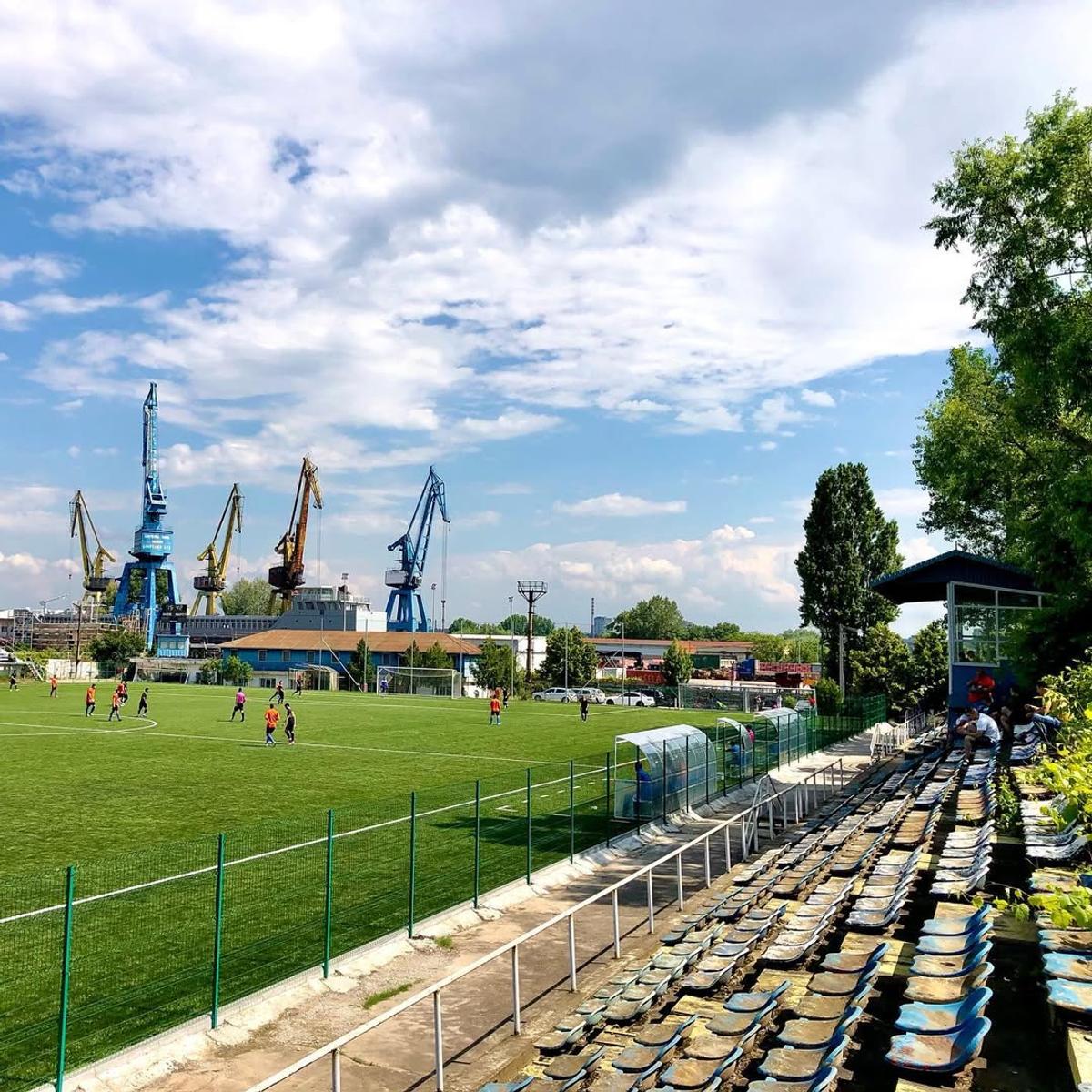 Bază sportivă din Giurgiu, afectată de inundațiile Ciclonului Barbara