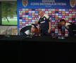 Mircea Lucescu și Ianis Hagi, conferința de presă premergătoare duelului România - Moldova. Foto: Sergiu Alexandru (GSP)