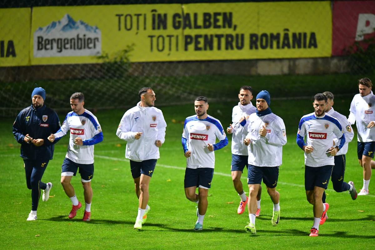 Antrenament România, înainte de România - Moldova, 8 octombrie, foto: Cristi Preda / GSP