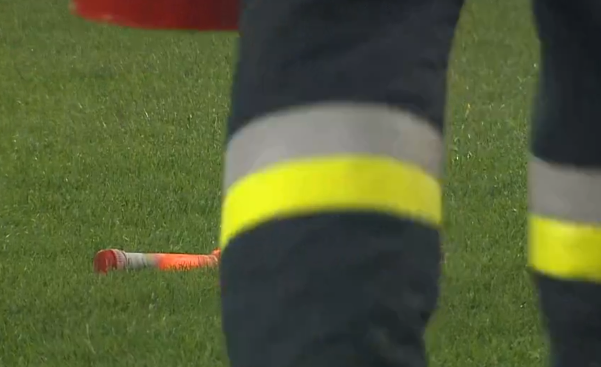 Torțe la CFR Cluj - U Cluj