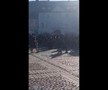 Suporterii Stelei, conflict cu Jandarmeria din Sibiu / Sursă foto: turnulsfatului.ro