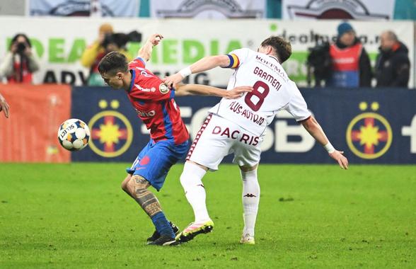 Ce s-a întâmplat în duelurile FCSB - Rapid jucate după revenirea giuleștenilor în elită: n-au mai câștigat de peste doi ani în fața rivalilor!