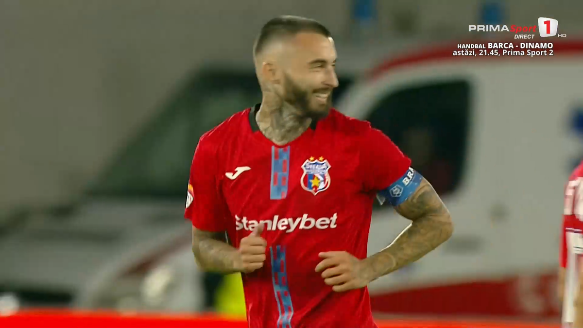 Ceartă între jucători la finalul meciului dintre Poli Timișoara și Steaua