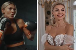 Fosta Miss debutează în boxul profesionist » Și-a angajat o echipă de specialiști și visează la titlul mondial: „rupe” sacul la antrenamente!