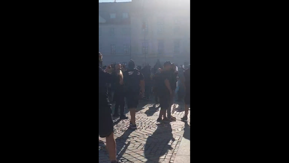 Suporterii Stelei, conflict cu Jandarmeria din Sibiu / Sursă foto: turnulsfatului.ro