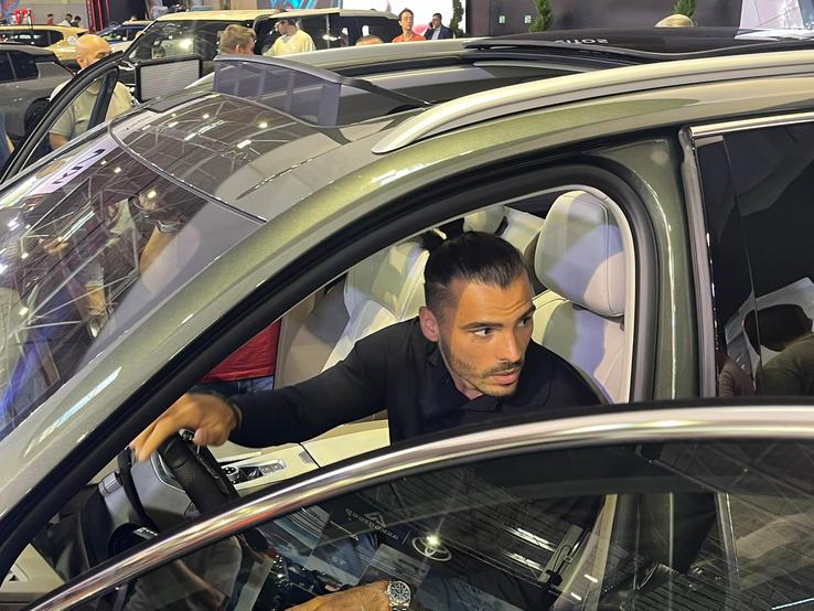 FCSB, la Salonul Auto București/ foto: Robert Vîrdol (GSP)