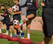 Denis Drăguș a revenit la antrenamentele FCSB-ului // FOTO: facebook.com/FCSBOfficial