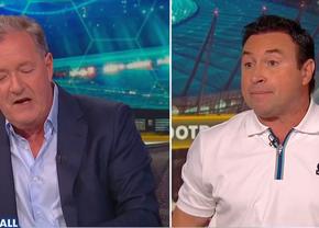 Piers Morgan a citit în direct mesajul primit de la Cristiano Ronaldo: „Spune-i ăluia...”
