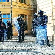 Suporterii Stelei, conflict cu Jandarmeria din Sibiu / Sursă foto: turnulsfatului.ro