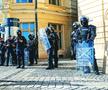 Suporterii Stelei, conflict cu Jandarmeria din Sibiu / Sursă foto: turnulsfatului.ro
