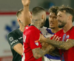 Ceartă între jucători la finalul meciului dintre Poli Timișoara și Steaua