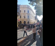 Suporterii Stelei, conflict cu Jandarmeria din Sibiu / Sursă foto: turnulsfatului.ro