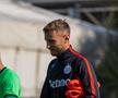 Denis Drăguș a revenit la antrenamentele FCSB-ului // FOTO: facebook.com/FCSBOfficial