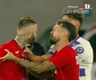 Ceartă între jucători la finalul meciului dintre Poli Timișoara și Steaua