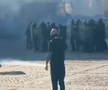 Suporterii Stelei, conflict cu Jandarmeria din Sibiu / Sursă foto: turnulsfatului.ro