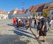 Suporterii Stelei, conflict cu Jandarmeria din Sibiu / Sursă foto: turnulsfatului.ro