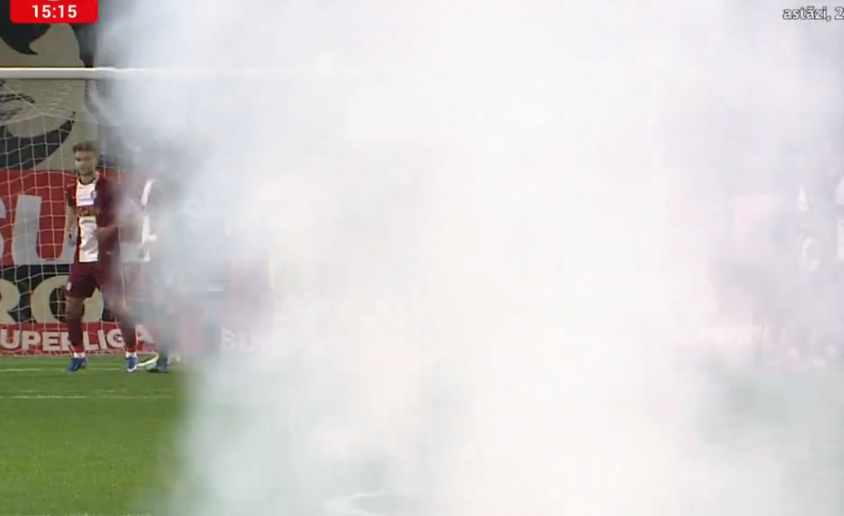 Torțe la CFR Cluj - U Cluj