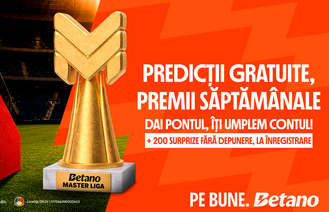 Betano Master Liga la sfârșitul săptămânii: trei meciuri, nouă întrebări