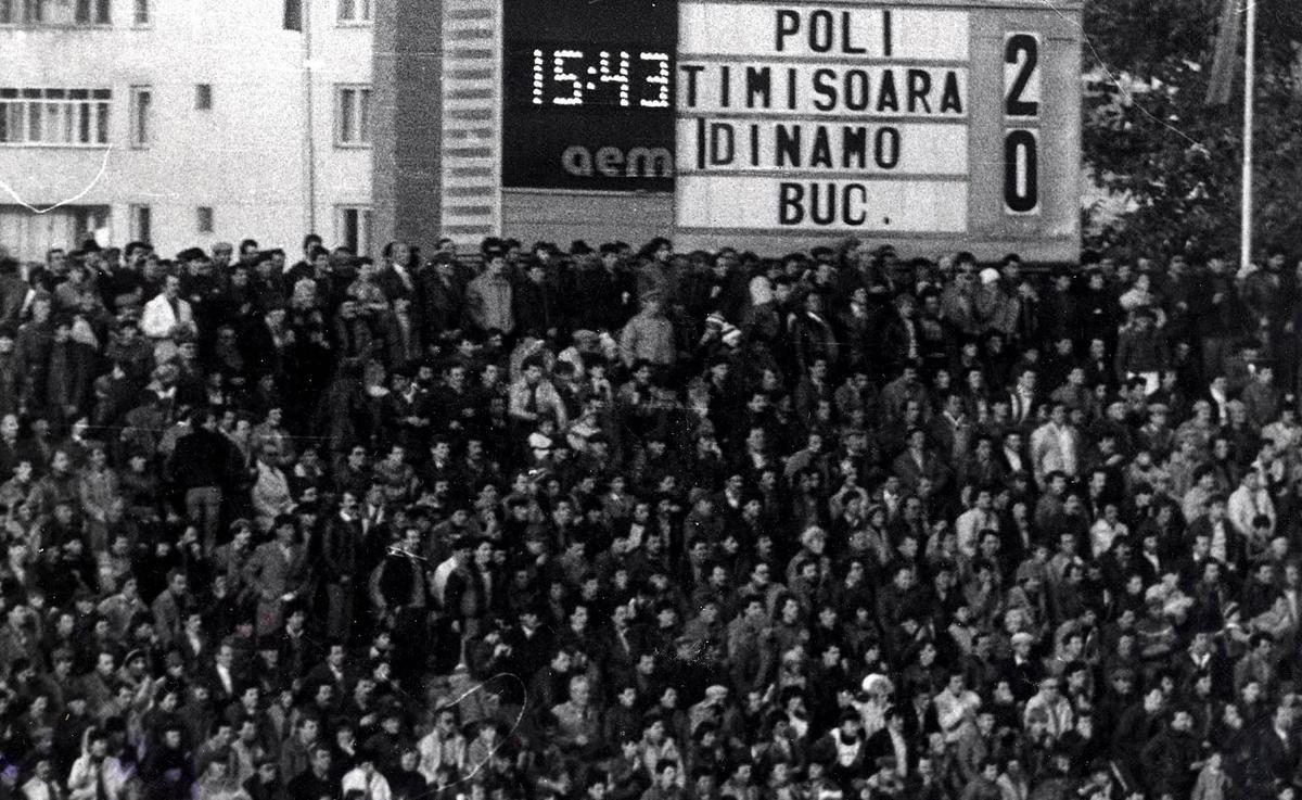 RETRO GSP. 33 de ani de la Timișoara - Dinamo 2-1, meciul care a prefigurat Revoluția. „Lucescu n-a știut și nici n-a învățat să piardă!”
