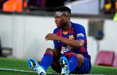 UPDATE Ansu Fati, operat! Cât va lipsi de pe teren tânărul star al Barcelonei