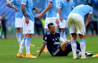 VIDEO Cristiano Ronaldo, accidentat în meciul cu Lazio: „Am simţit glezna răsucindu-se!” » Felipe Caicedo a salvat un punct pentru gazde