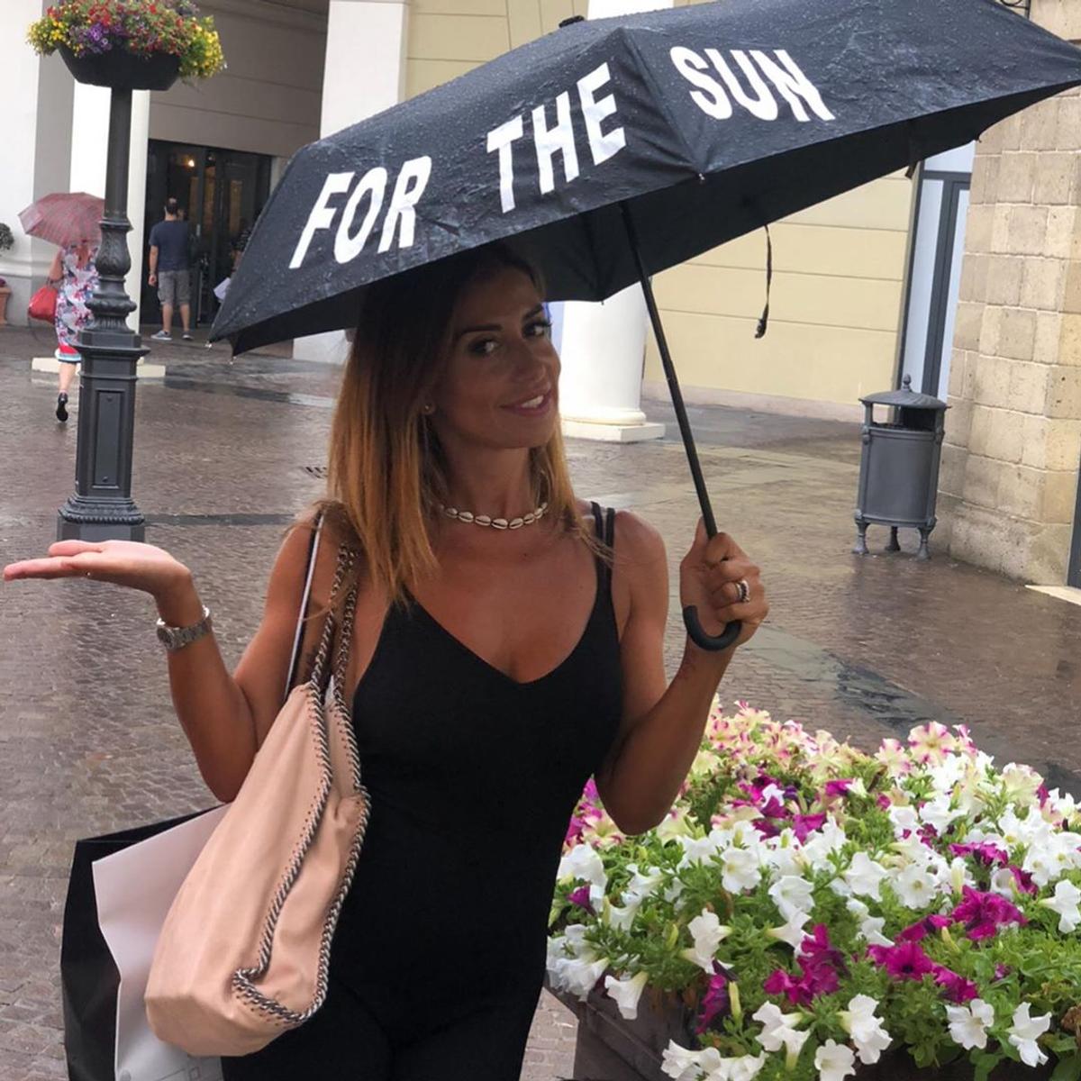 GALERIE FOTO Roberta a ratat AS Roma - CFR Cluj, dar nu și-a uitat echipa favorită! Imaginile cu care le ridică moralul