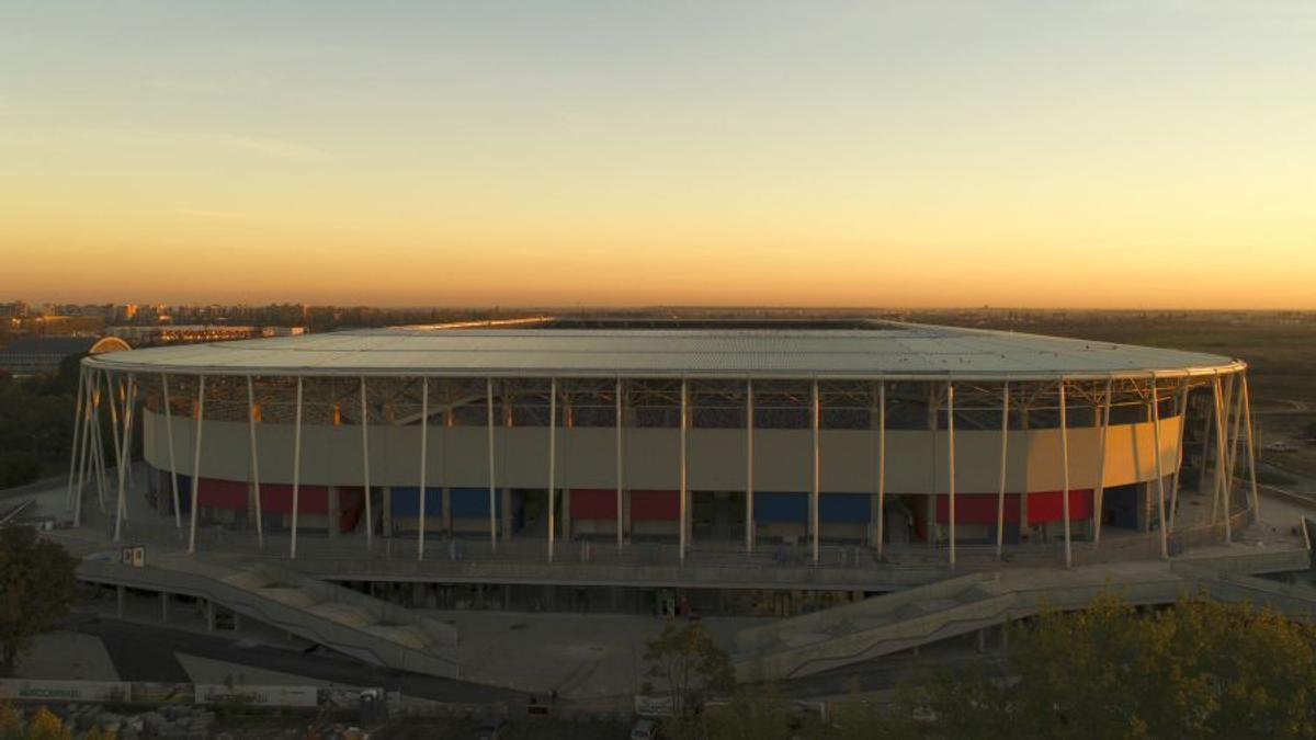 Stadion Ghencea fațade
