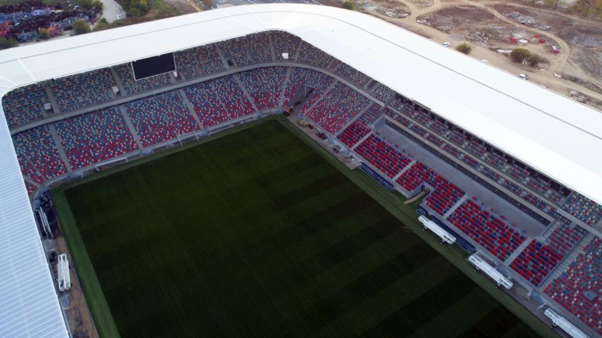 Stadion Ghencea fațade