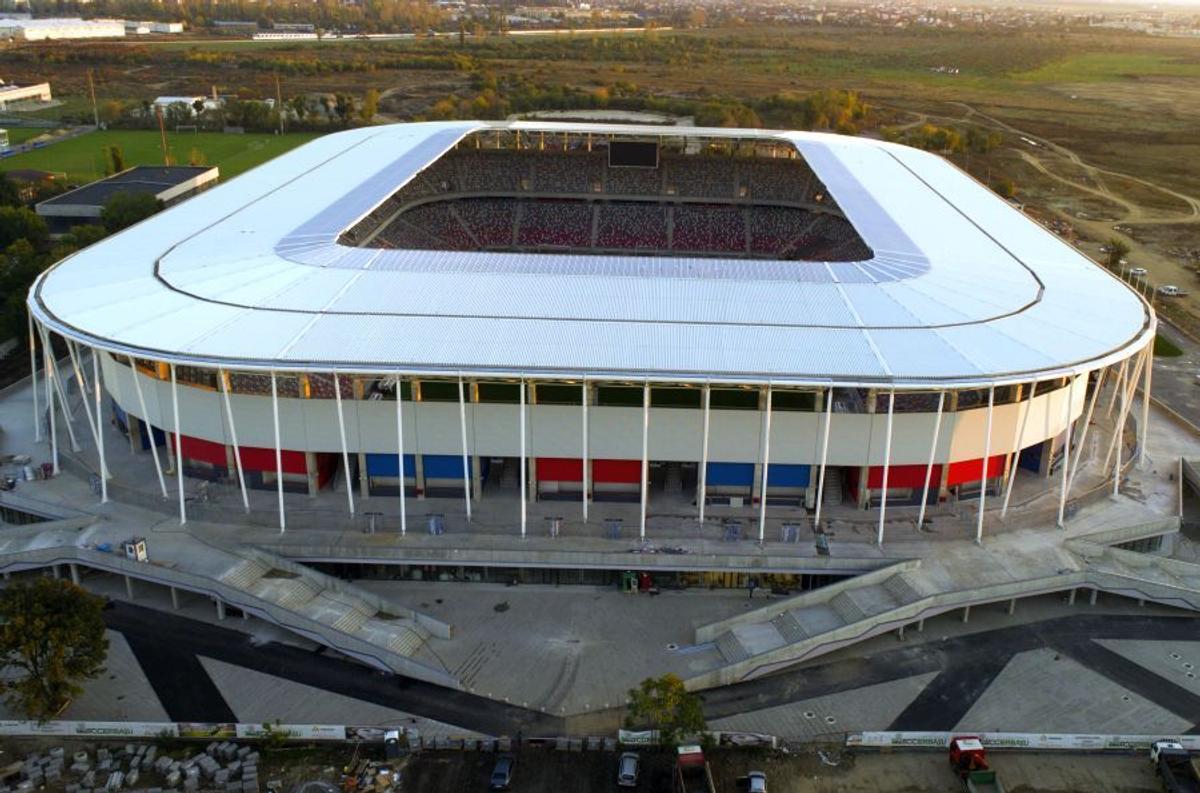 Stadion Ghencea fațade