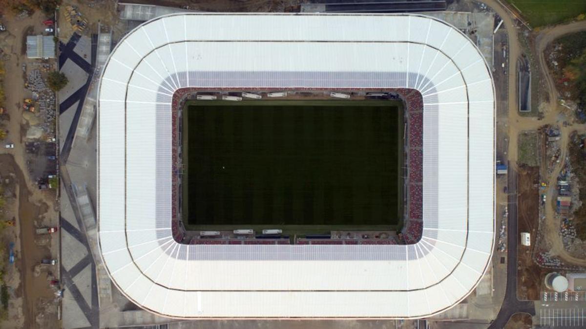Stadion Ghencea fațade
