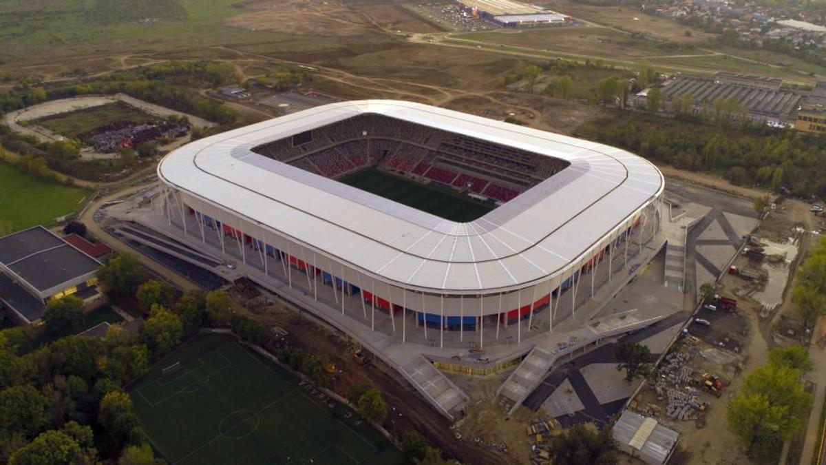 Stadion Ghencea fațade