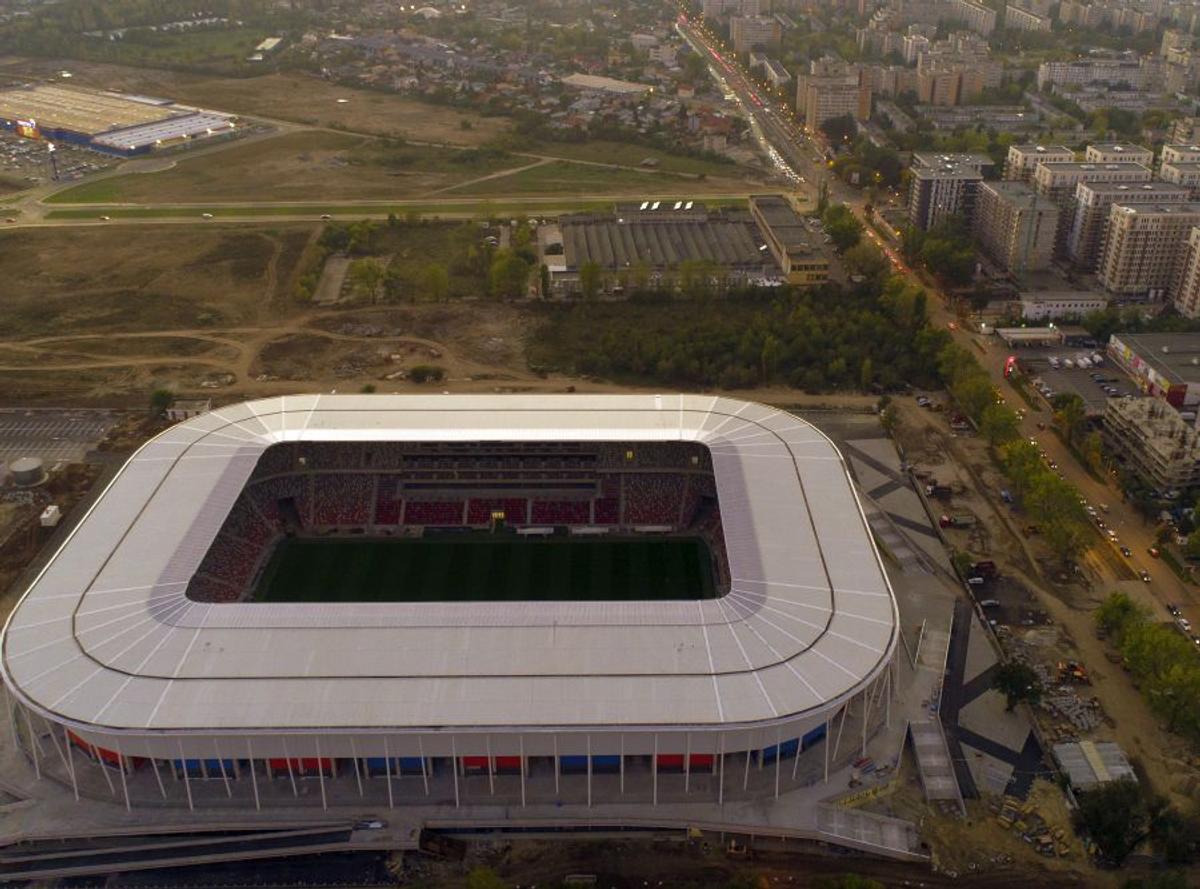 Stadion Ghencea fațade