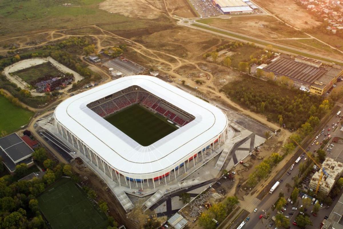 Stadion Ghencea fațade