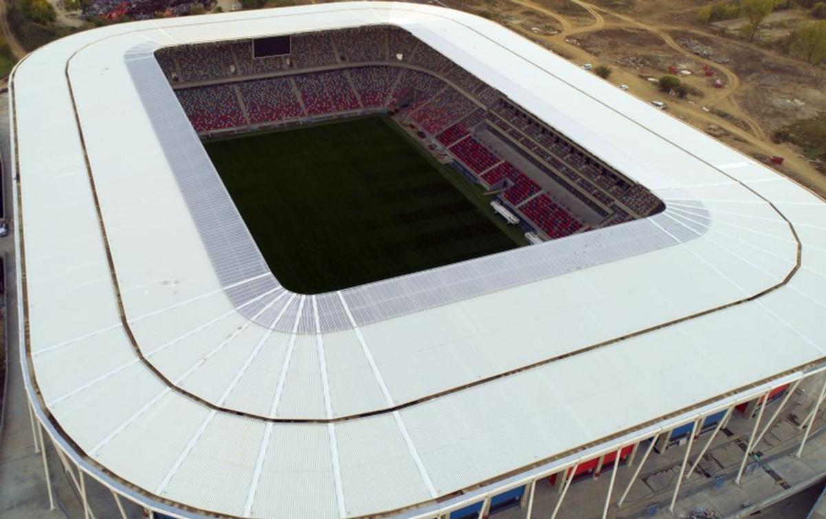 Stadion Ghencea fațade
