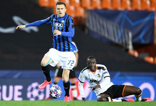 În 2020, Ilicic uimea Europa alături de Atalanta // foto: Guliver/gettyimages