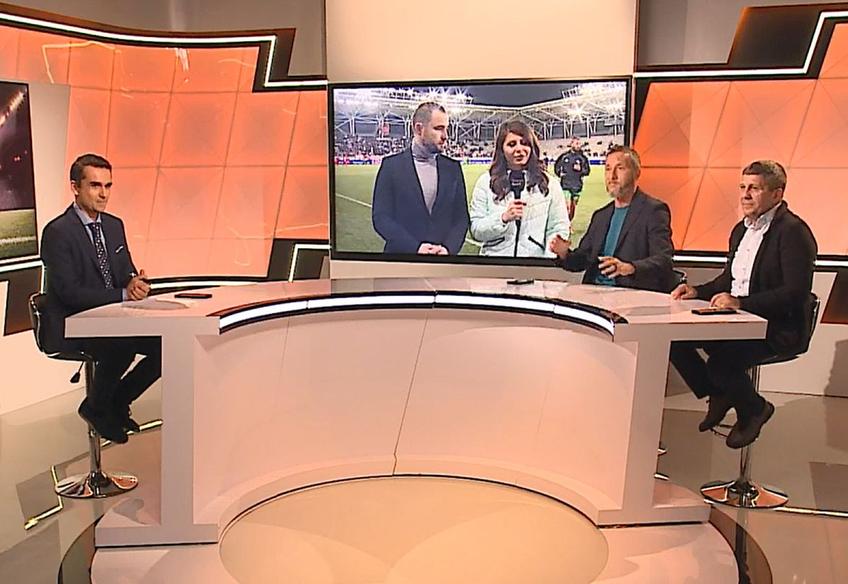 Aflat în direct la Orange Sport, Mihai Stoica (57 de ani), managerul general al celor de la FSCB, a început să danseze când a auzit imnul rivalei Dinamo.
