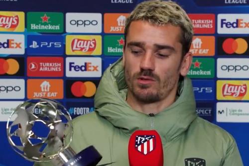 Antoine Griezmann i-a lăsat fără cuvinte » Ce face fotbalistul lui Atletico Madrid cu trofeele MVP pe care le primește