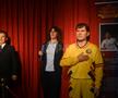 În stânga lui Hagi au fost puse statuile lui Nicolae Ceaușescu și Laura Codruța Kovesi