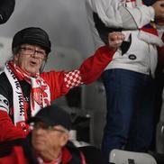 Dinamo - CFR Cluj. Imagini din tribune/ foto Eduard Vînătoru (GSP)