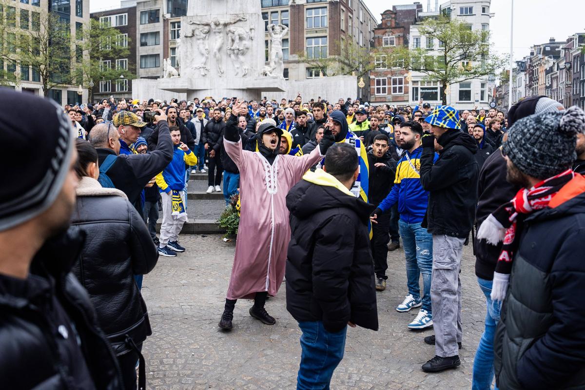 Incidente la Amsterdam cu fanii israelieni