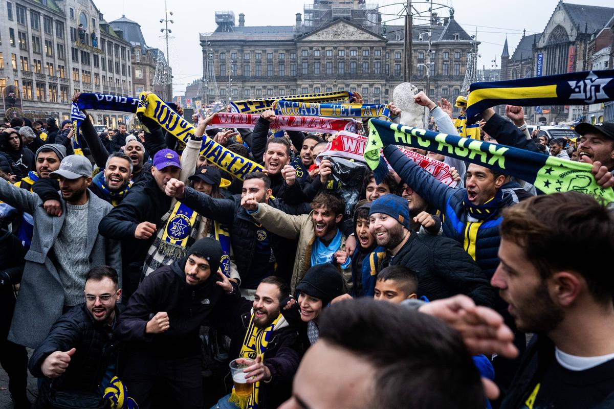 Incidente la Amsterdam cu fanii israelieni