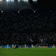Blitz-urile suporterilor de la FCSB au colorat Arena Națională / FOTO: Cristi Preda (GSP)
