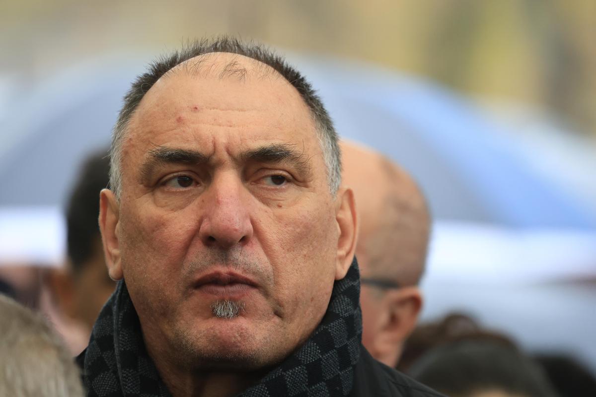 Lăcătuș, Balint, Boloni, Tudorel Stoica, la înmormântarea lui Emeric Ienei // foto: Ionuț Iordache (GSP.ro)