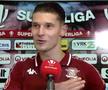 Dobre a cântat la interviu  / FOTO: Captură TV @Digi Sport 1