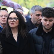 Familia lui Emeric Ienei, la înmormântarea marelui antrenor // foto: Ionuț Iordache (GSP.ro)