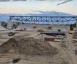 Burleanu a vizitat șantierul noului stadion: „Va fi gata anul viitor”